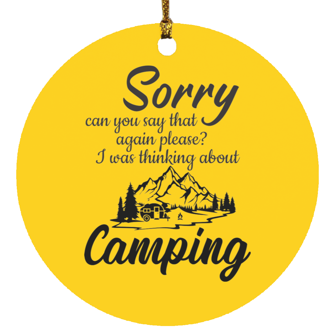 Personalized Circle Ornament