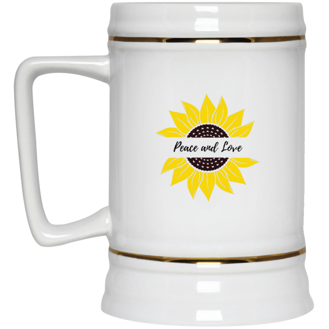 Peach and Love 22217 Beer Stein 22oz.