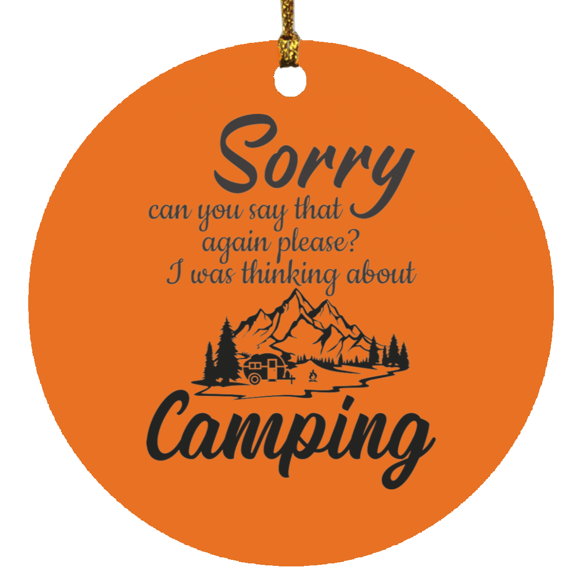 Personalized Circle Ornament
