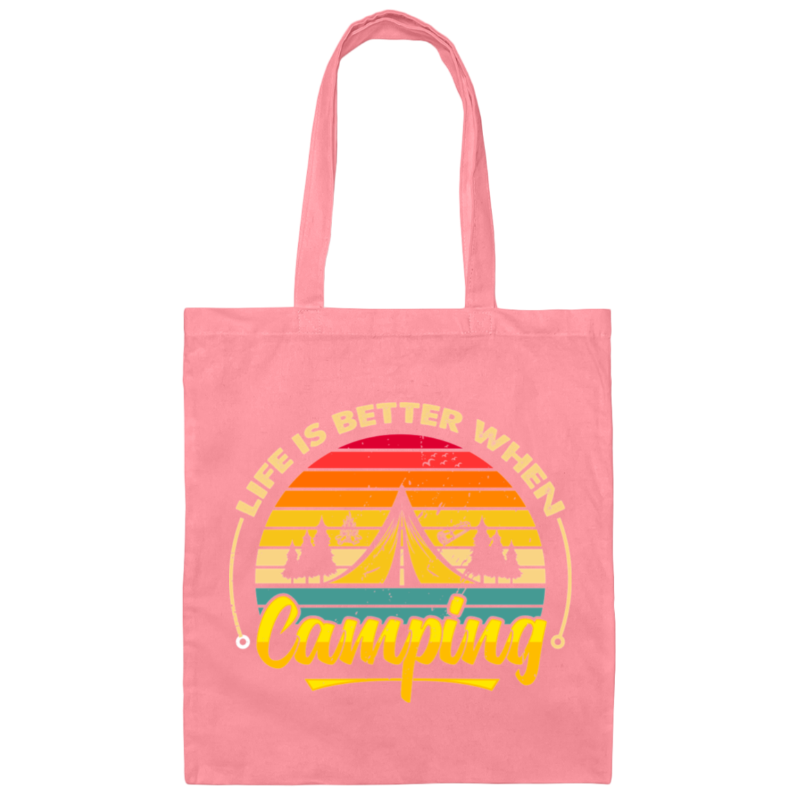 Canvas Tote Bag_camping