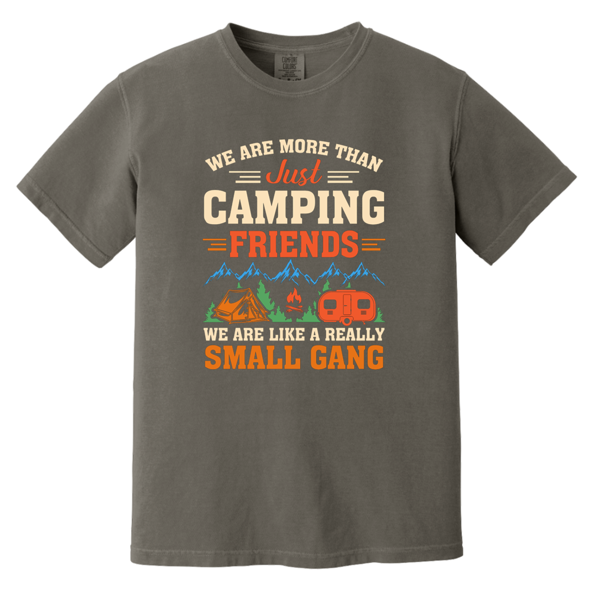 Untitled design Unisex _camping gang_ Heavyweight Garment-Dyed T-Shirt