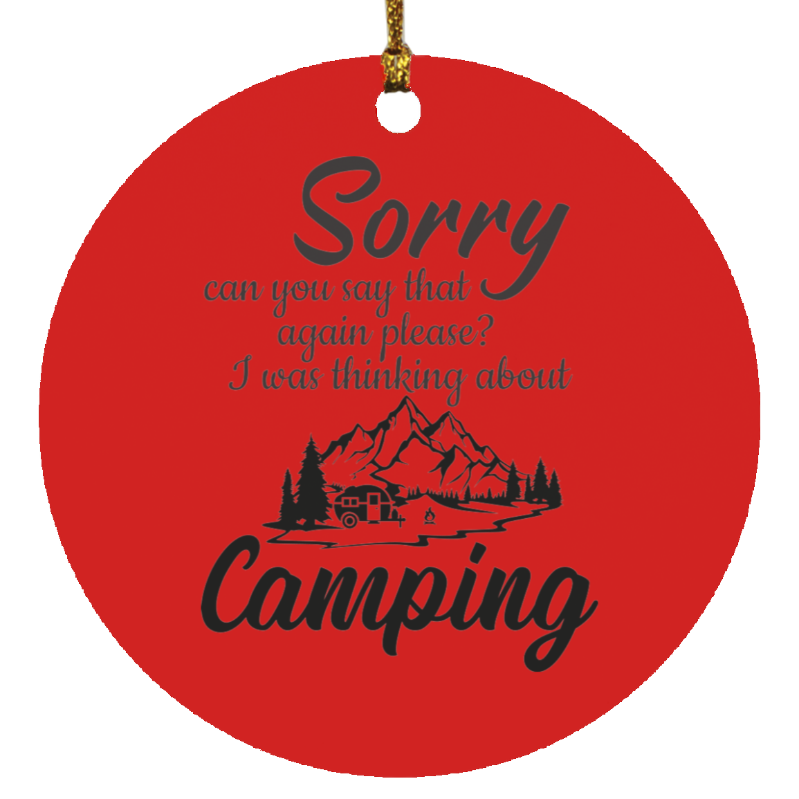Personalized Circle Ornament