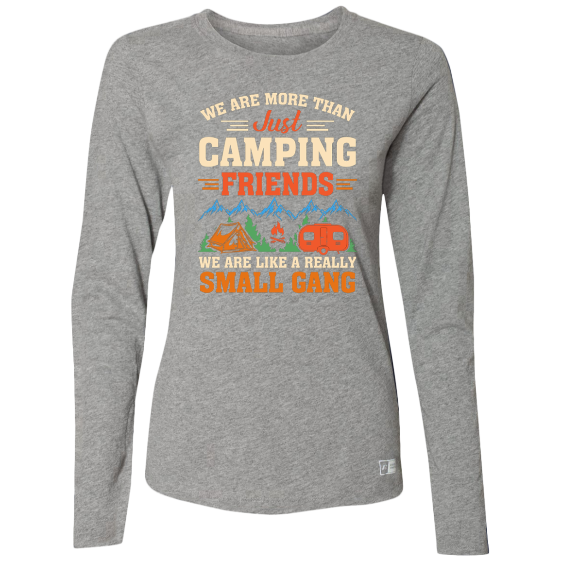 Untitled design Ladies’ Essential Dri-Power Long Sleeve Tee_Camping Gang
