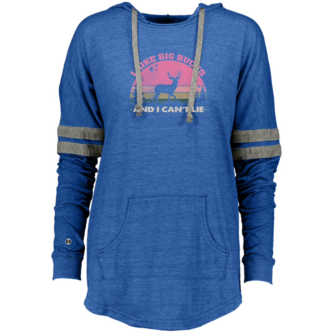 Ladies Hooded Low Key Pullover