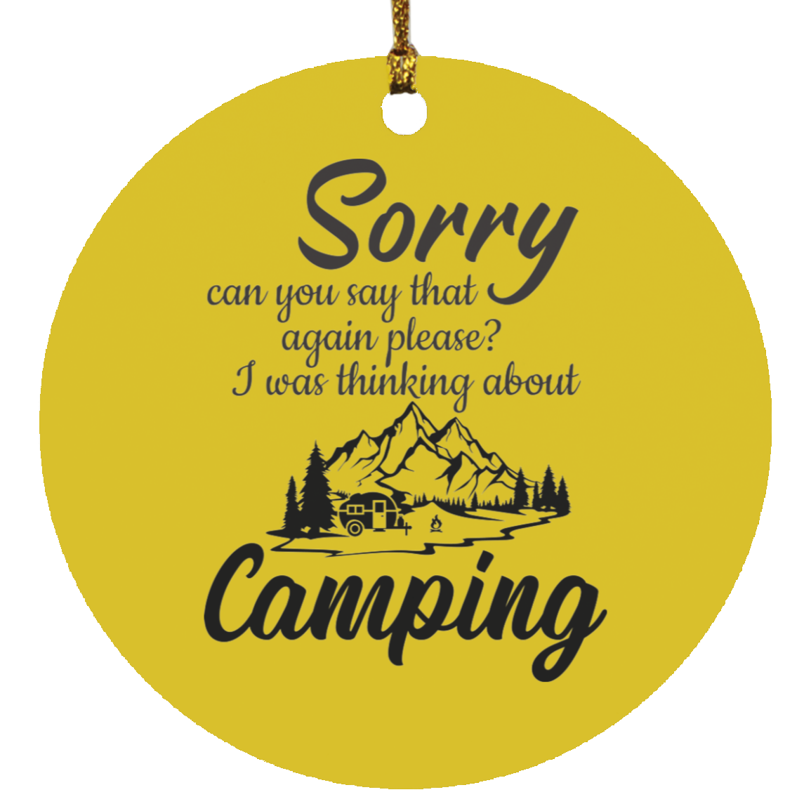 Personalized Circle Ornament