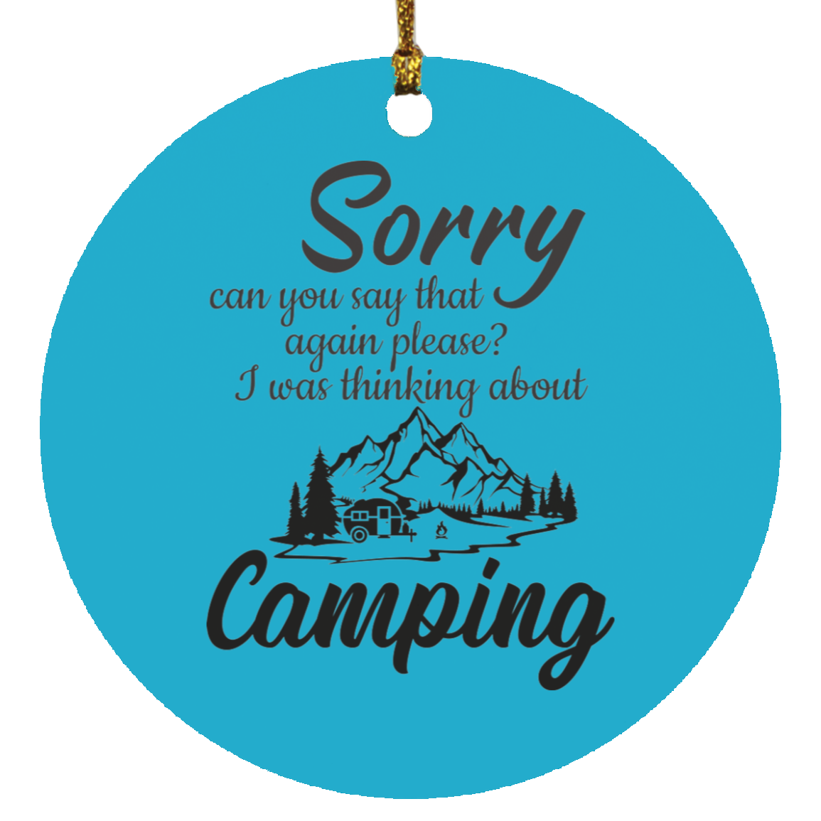 Personalized Circle Ornament