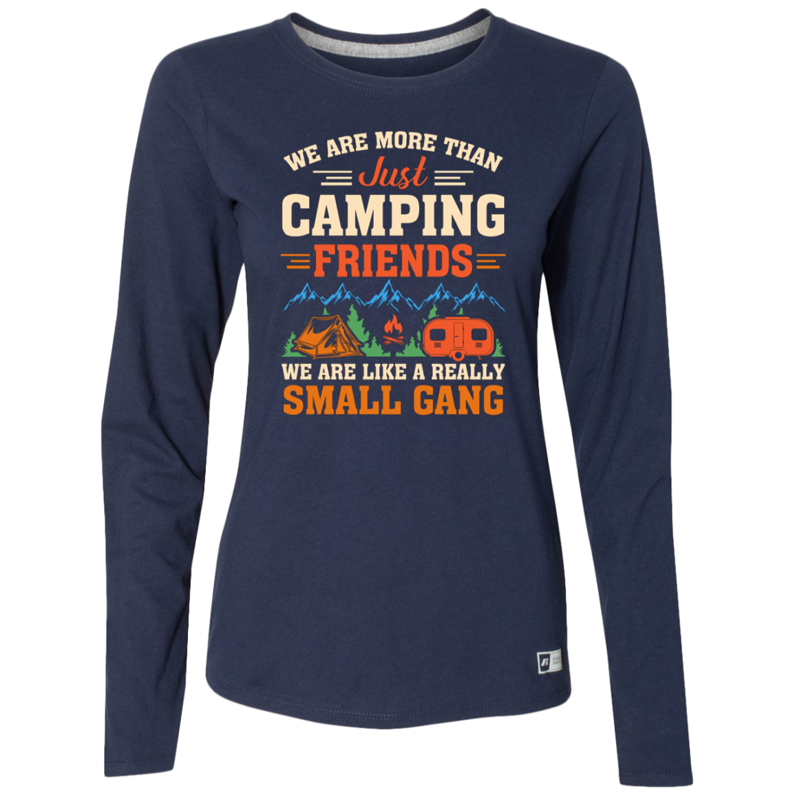 Untitled design Ladies’ Essential Dri-Power Long Sleeve Tee_Camping Gang