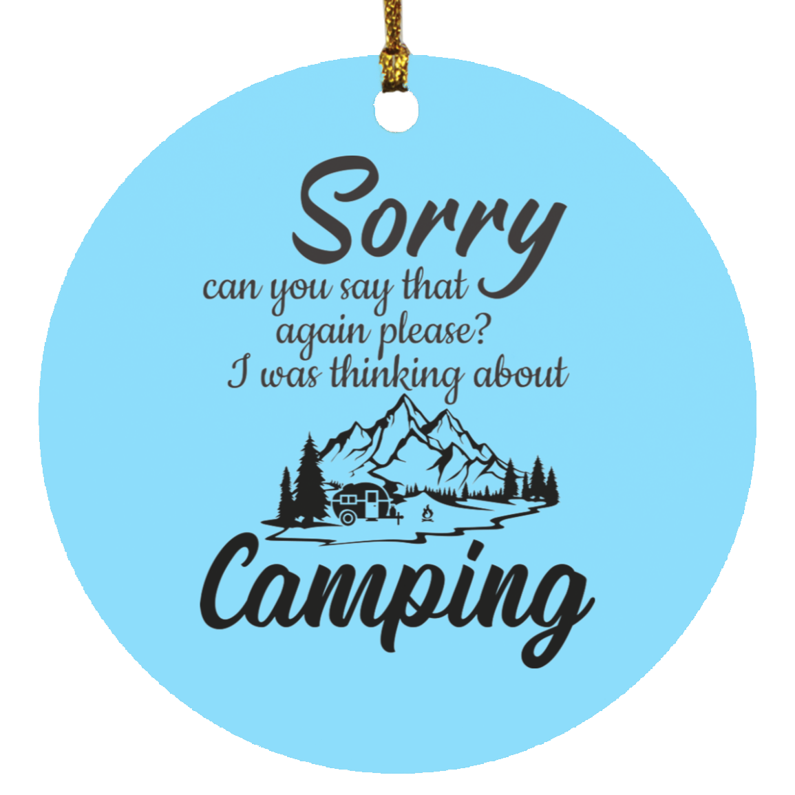 Personalized Circle Ornament