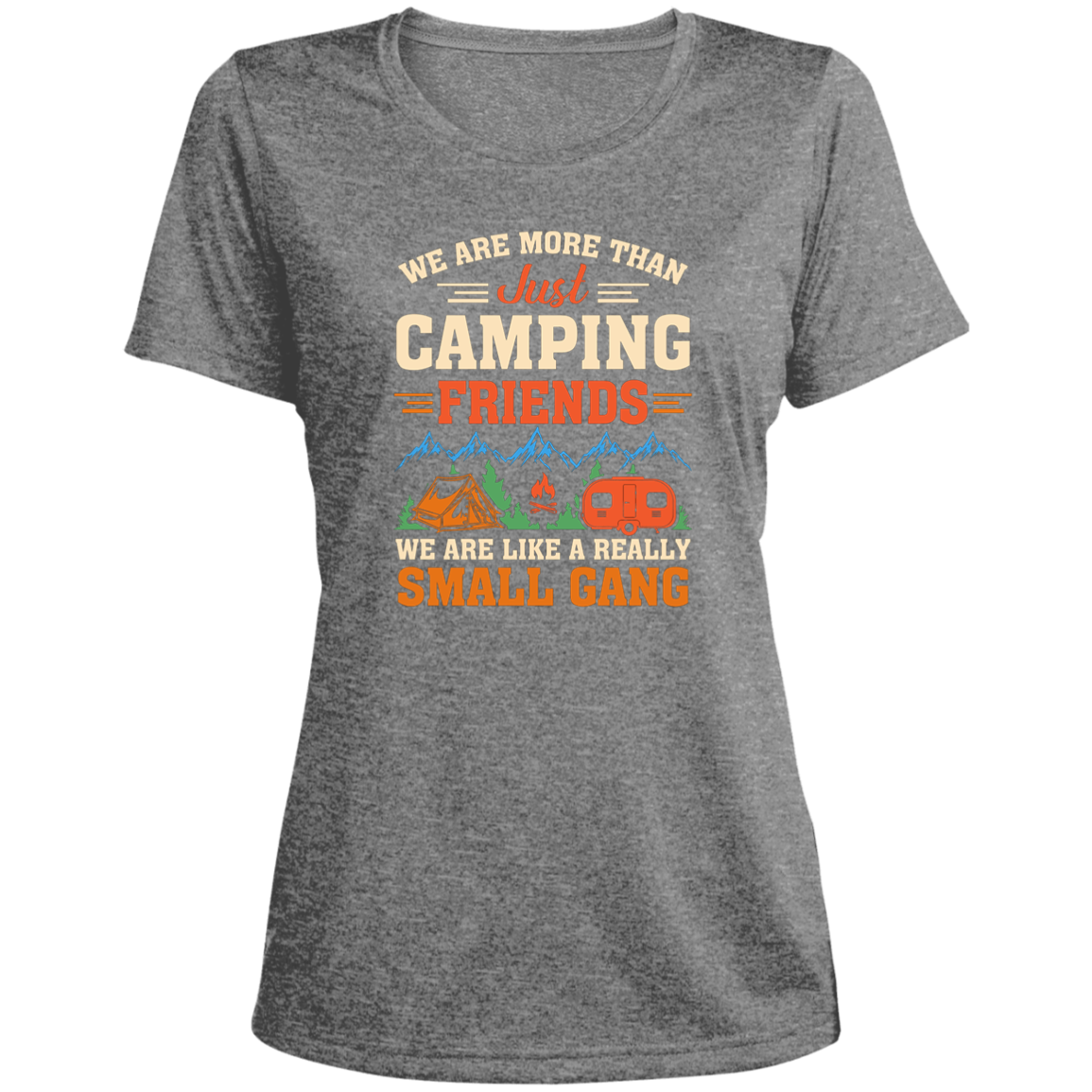 Untitled design Ladies' Heather Scoop Neck Performance Tee_Camping Gang