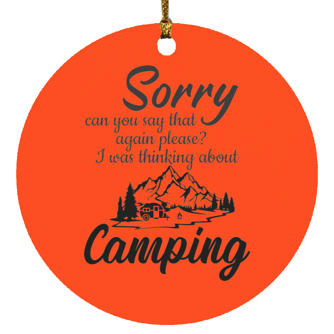 Personalized Circle Ornament