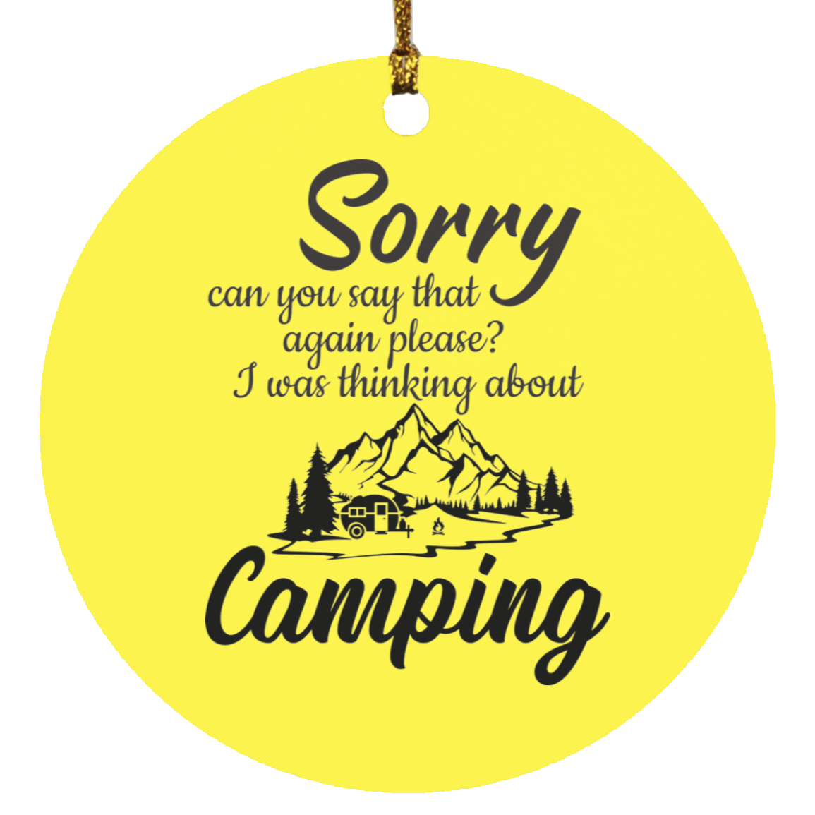 Personalized Circle Ornament