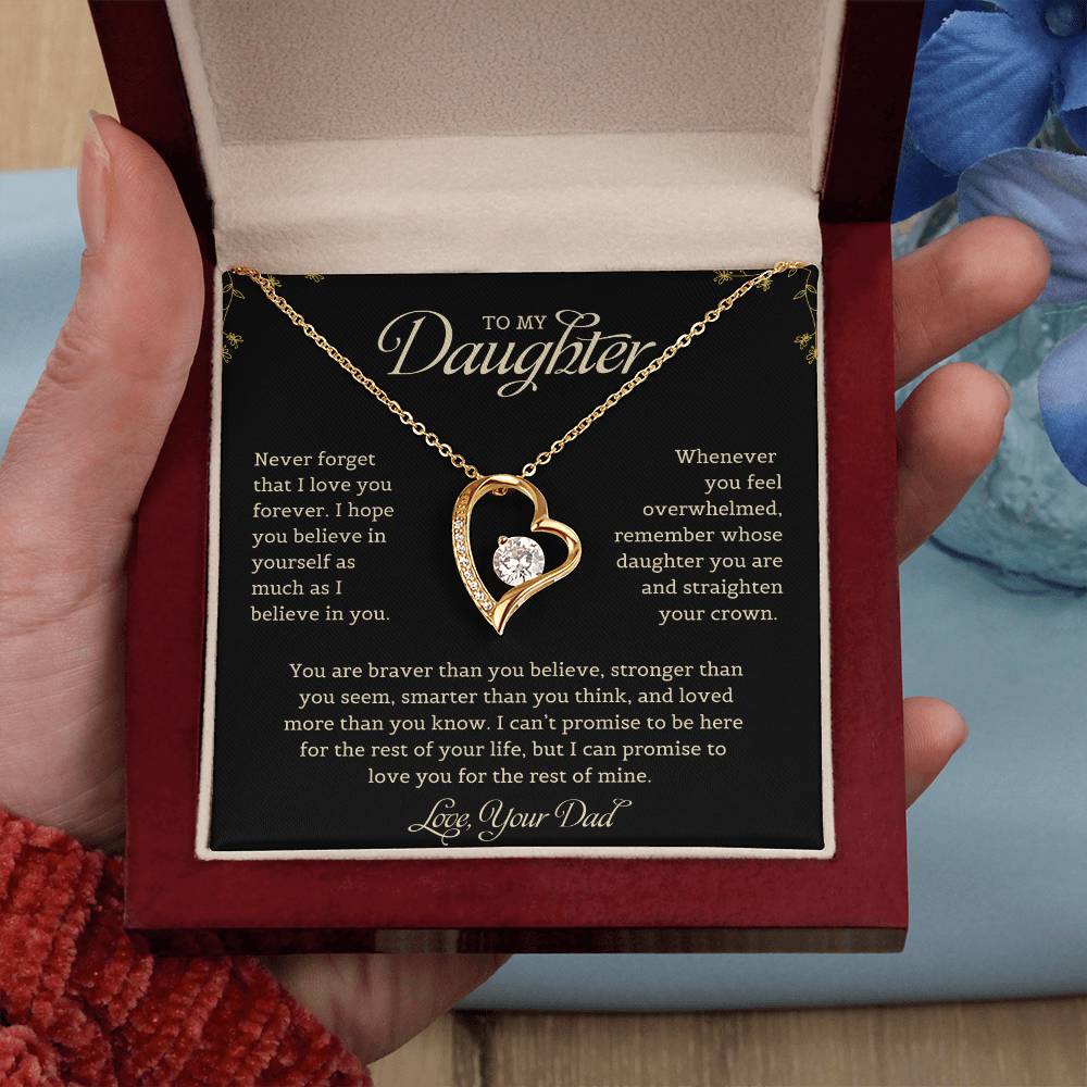 To My Daughter | Forever Love Necklace