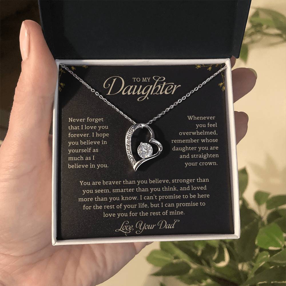 To My Daughter | Forever Love Necklace