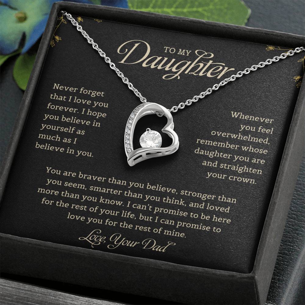 To My Daughter | Forever Love Necklace