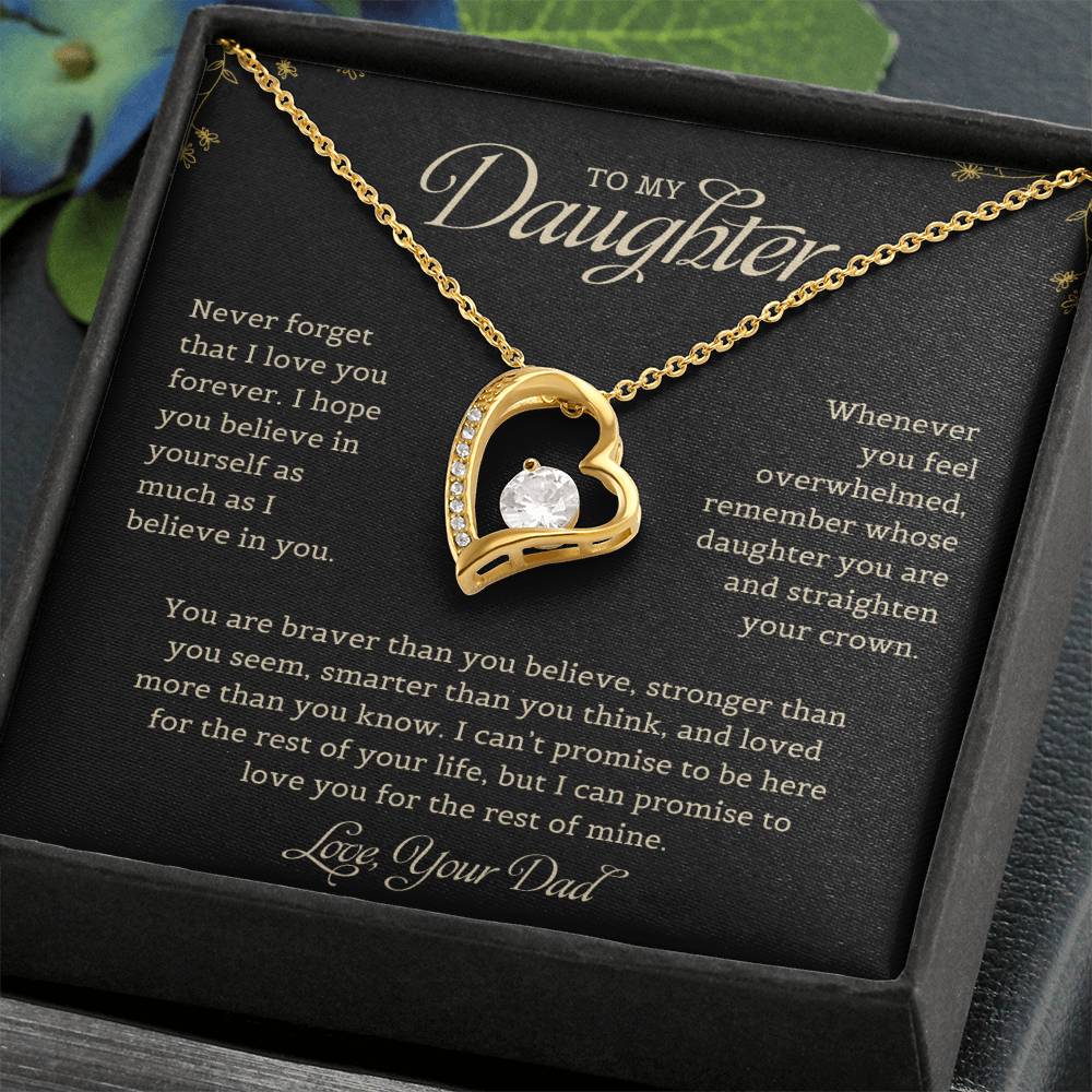 To My Daughter | Forever Love Necklace