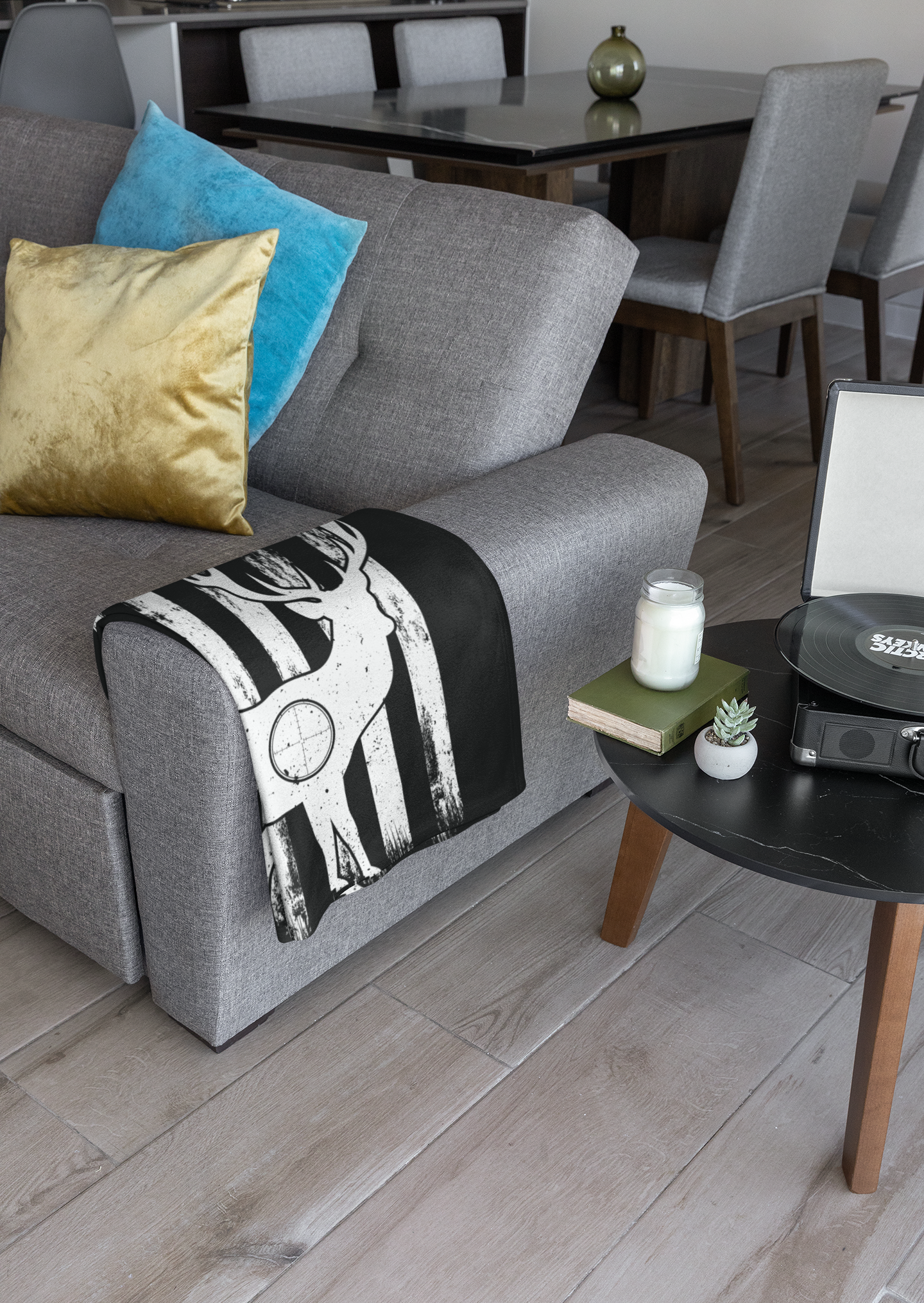 Hunting Soft Throw Blanket - Cozy Plush Fleece Blanket - 30x40