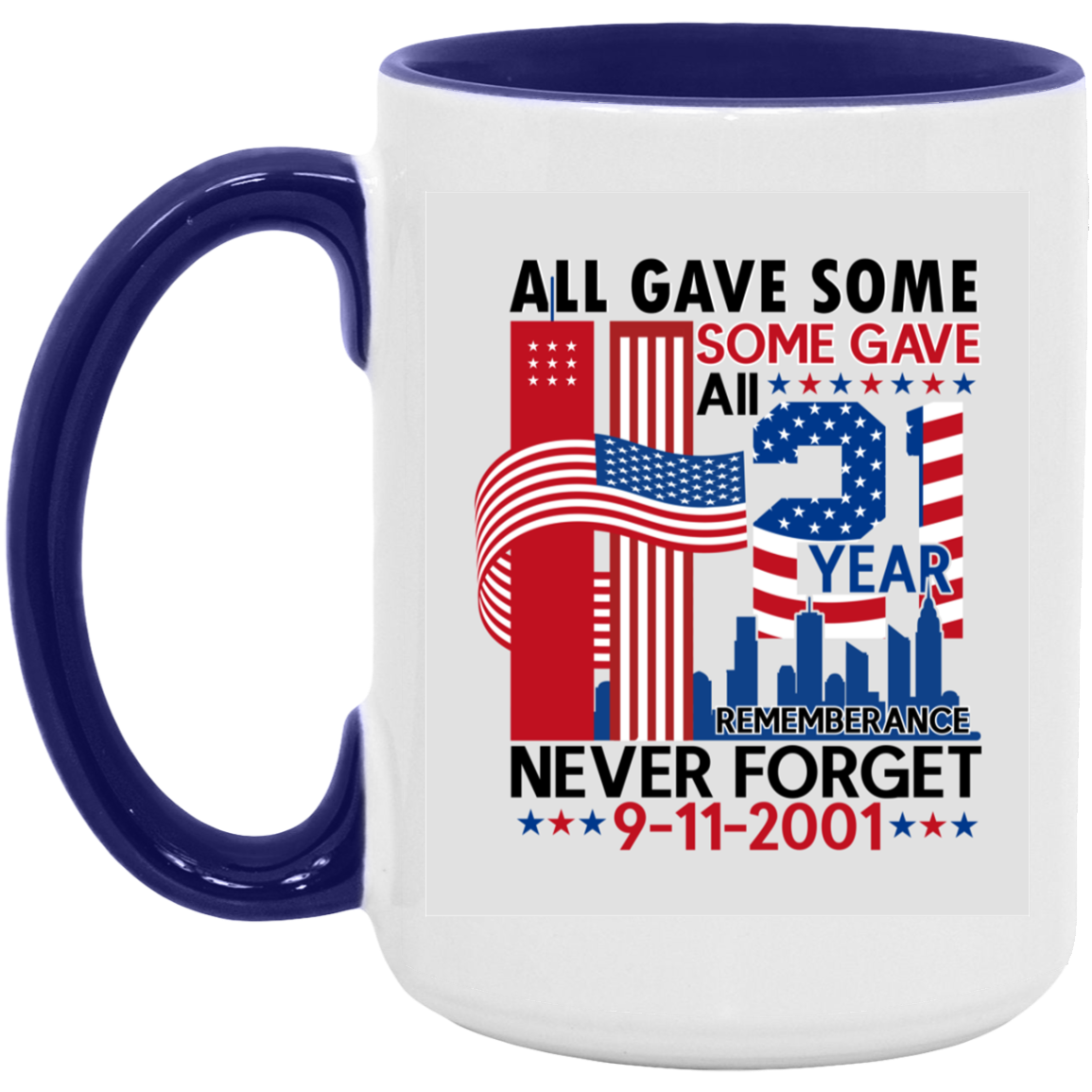 Remembering 9/11 15oz. Accent Mug
