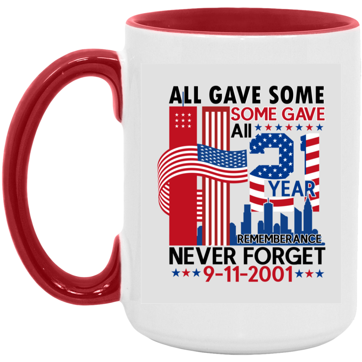 Remembering 9/11 15oz. Accent Mug