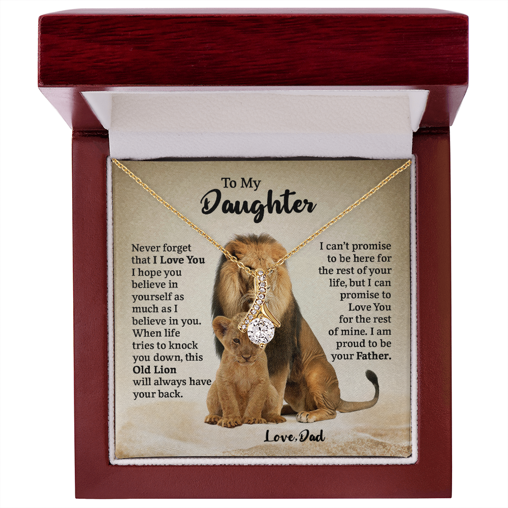 To My Daughter - Allurin Beauty Necklace