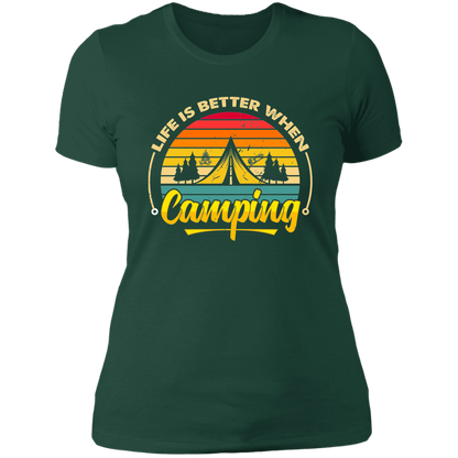 Ladies' Boyfriend T-Shirt_camping