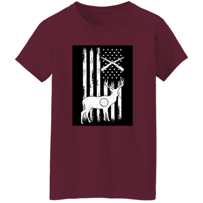 Soft Ladies' T-Shirt with Hunting Theme