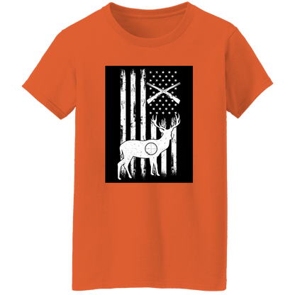 Soft Ladies' T-Shirt with Hunting Theme