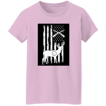 Soft Ladies' T-Shirt with Hunting Theme