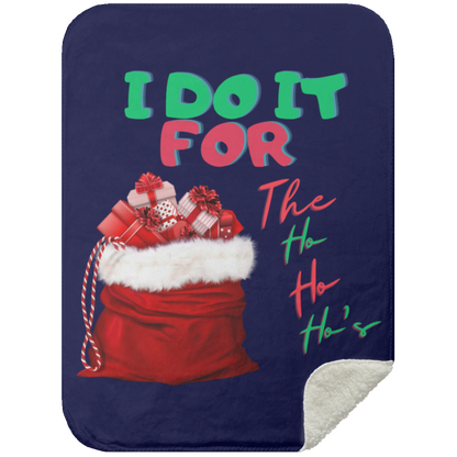 I Do It (1) Mink Sherpa Blanket 30x40
