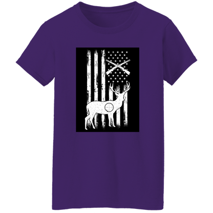 Soft Ladies' T-Shirt with Hunting Theme