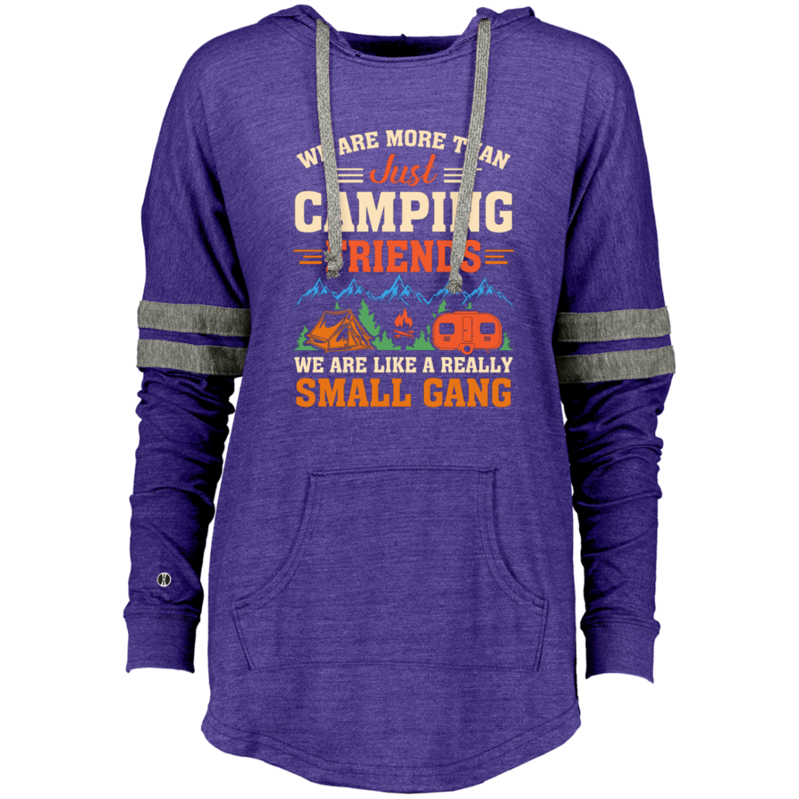 Untitled design Ladies Hooded Low Key Pullover_Camping Gang