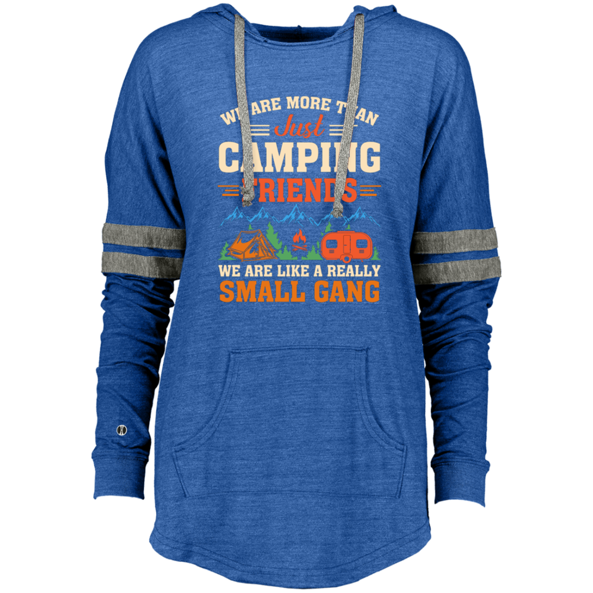 Untitled design Ladies Hooded Low Key Pullover_Camping Gang