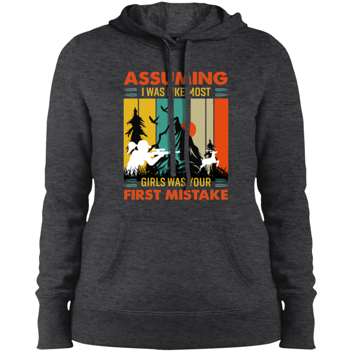 Ladies' Pullover Hooded Sweatshirt