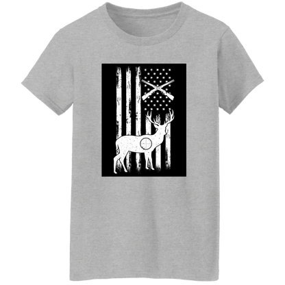Soft Ladies' T-Shirt with Hunting Theme