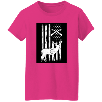 Soft Ladies' T-Shirt with Hunting Theme