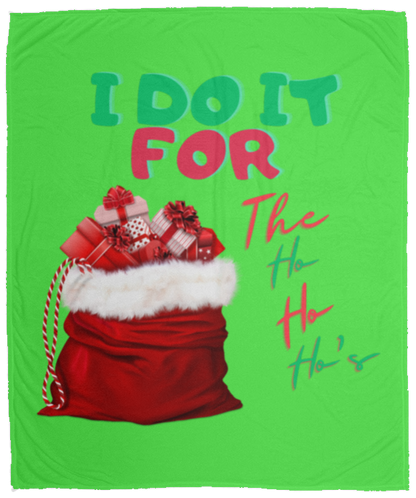 I Do It Cozy Plush Fleece Blanket - 50x60