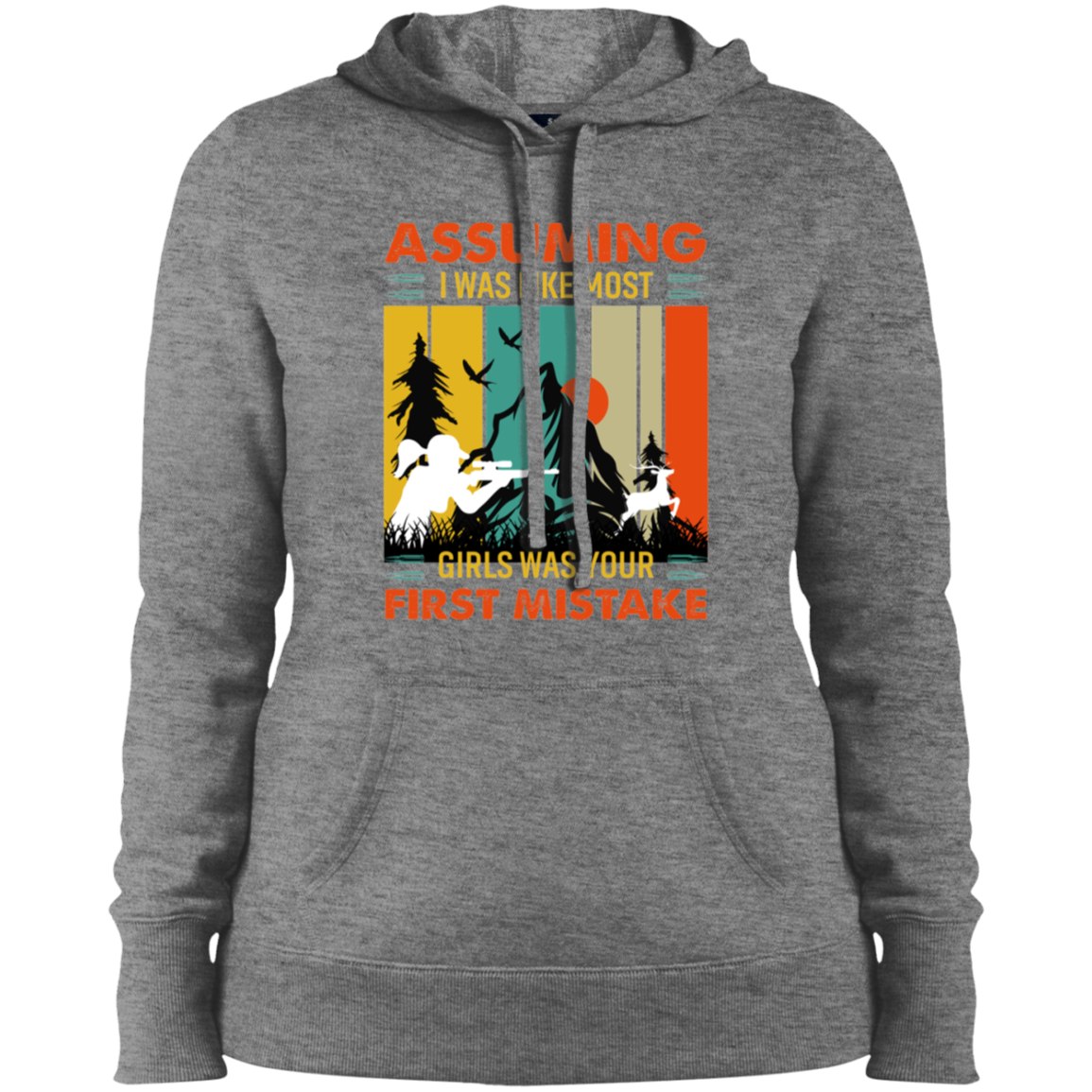Ladies' Pullover Hooded Sweatshirt