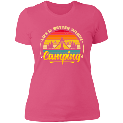 Ladies' Boyfriend T-Shirt_camping