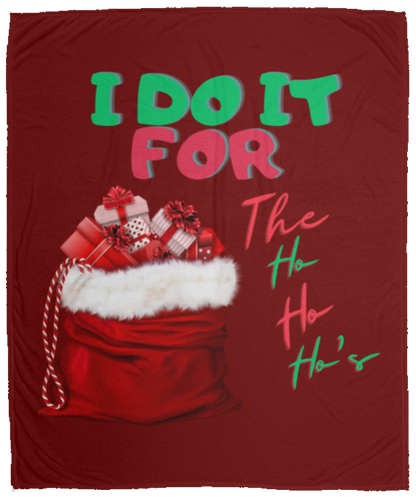 I Do It Cozy Plush Fleece Blanket - 50x60