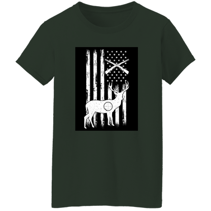 Soft Ladies' T-Shirt with Hunting Theme