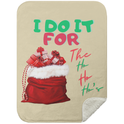 I Do It (1) Mink Sherpa Blanket 30x40
