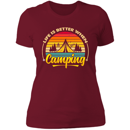 Ladies' Boyfriend T-Shirt_camping