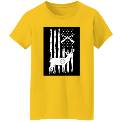 Soft Ladies' T-Shirt with Hunting Theme