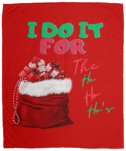 I Do It Cozy Plush Fleece Blanket - 50x60