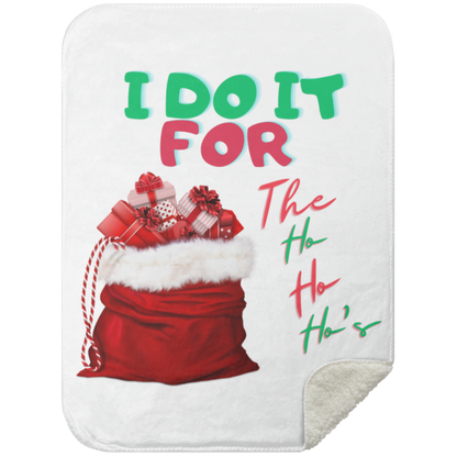 I Do It (1) Mink Sherpa Blanket 30x40