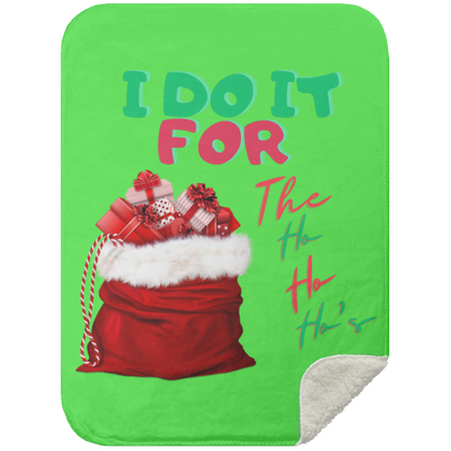 I Do It (1) Mink Sherpa Blanket 30x40
