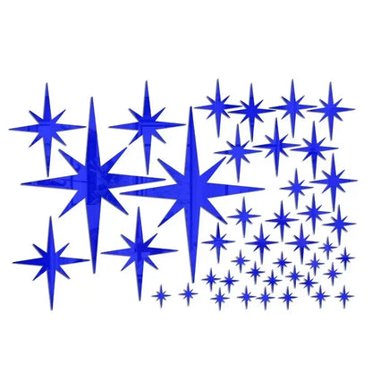 Star Mirror Wall Stickers - DIY Home Décor