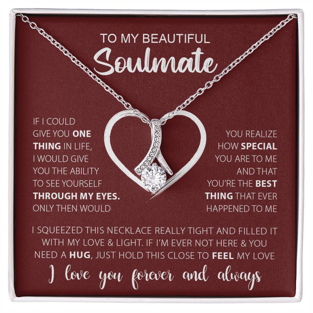 To My Beautiful Soulmate | Alluring Beauty necklace