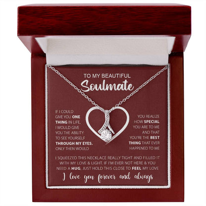 To My Beautiful Soulmate | Alluring Beauty necklace
