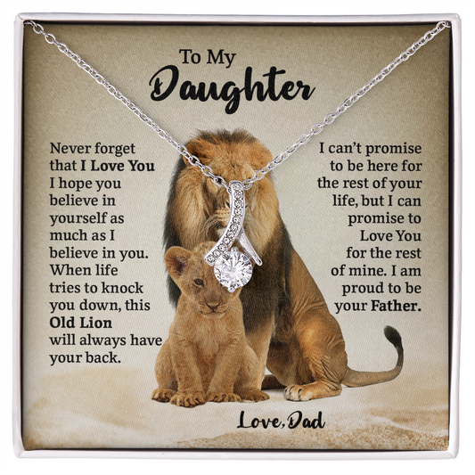 To My Daughter - Allurin Beauty Necklace